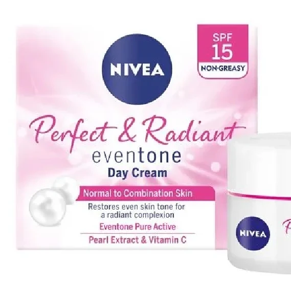 NIVEA PERFECT & RADIANT EVEN TONE DAY CREAM SPF15 50 ml
