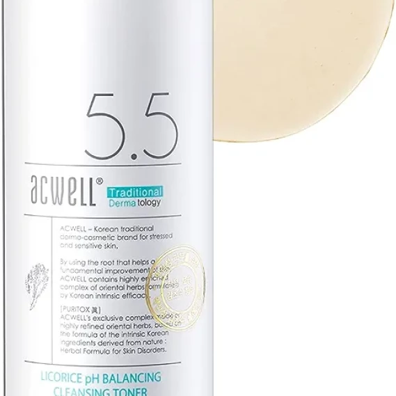 ACWELL  Licorice pH Balancing Cleansing Toner 5.1 fl. oz. / 150ml