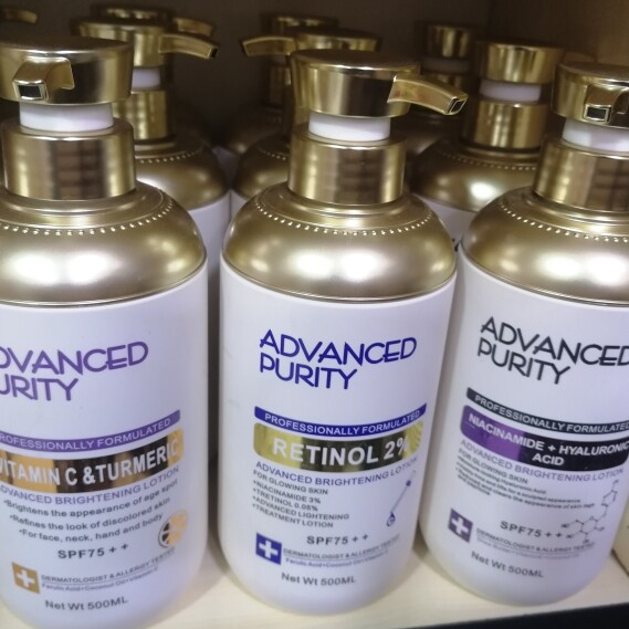 Advanced Purity Vitamin C & Tumeric Advanced Brightening Lotion 500ml