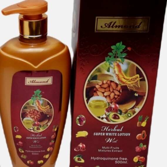 Almond Herbal Super White Lotion 500ml
