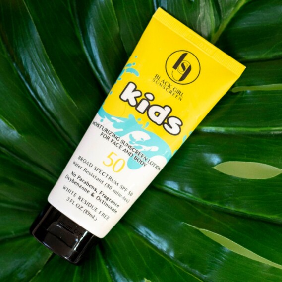 Black Girl Sunscreen made for kids of color 89ml