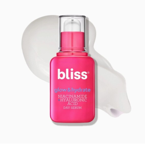 Bliss Glow & Hydrate Serum - Niacinamide + Hyaluronic Acid Serum 1 Fl Oz