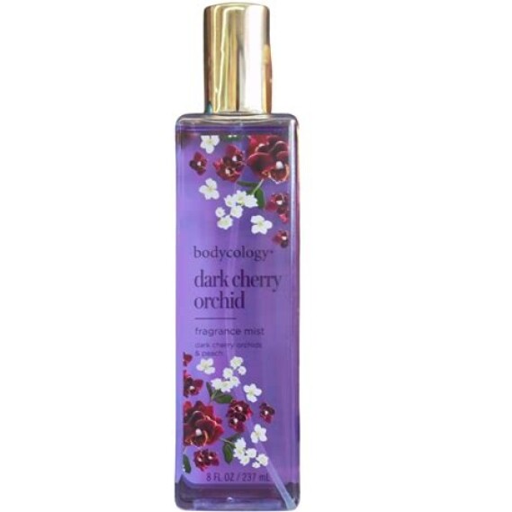 bodycology  dark cherry orchid  fragrance mist  dark cherry orchids & peach 237ml