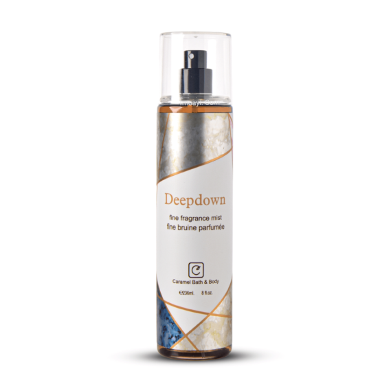 Deepdown  fine fragrance mist fine bruine parfumée  Caramel Bath & Body 236ml 8 floz