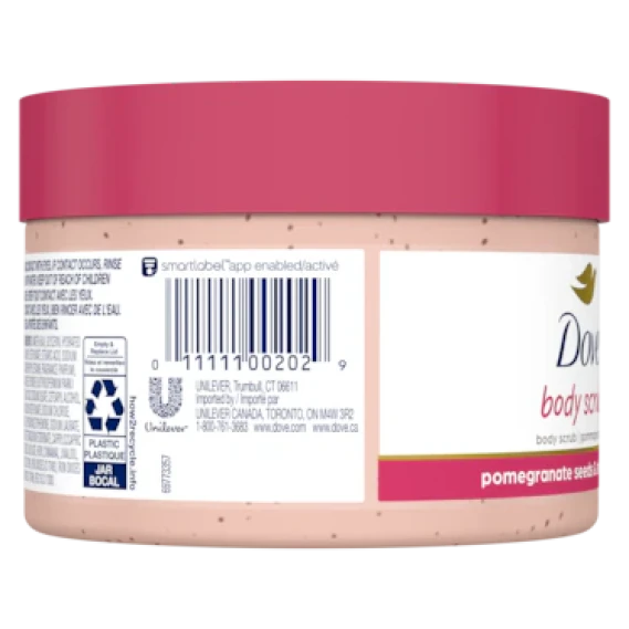 Dove Pomegranate Seeds & Shea Butter Exfoliating Body Scrub 10.5 oz