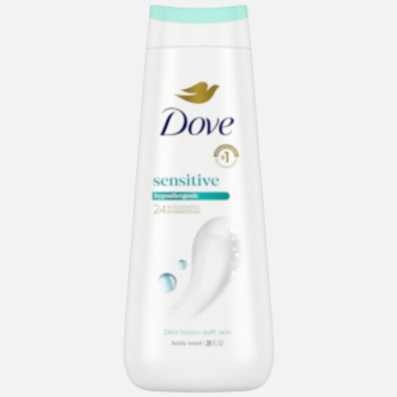 Dove Sensitive Skin Hypoallergenic Body Wash