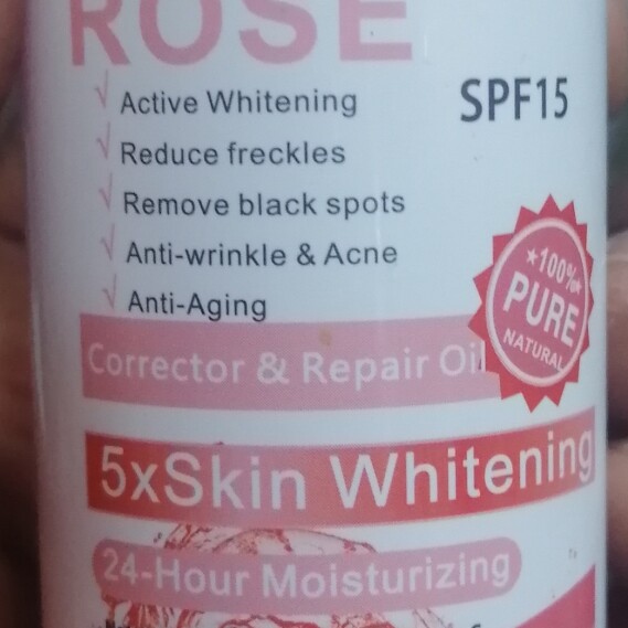 Dr Meinaier Rose Whitening Moisturizing Oil SPF15, 118ml