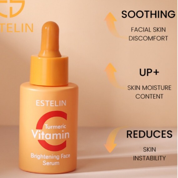 Estelin Vitamin C&Turmeric brightening face serum 30ml