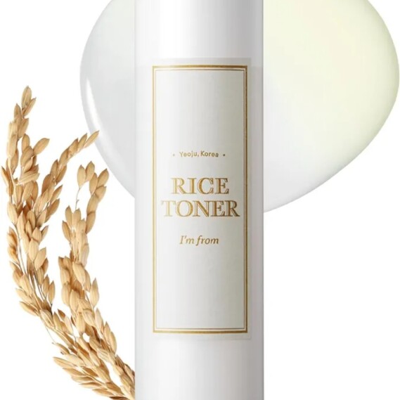 I'm from Rice Toner, Milky Toner 77.78% Korean Rice, Glow Essence with Niacinamide, 5.07 Fl Oz