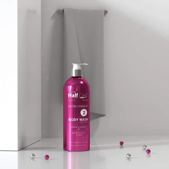 Half Cast Extra Fairness Body Wash With Tumeric