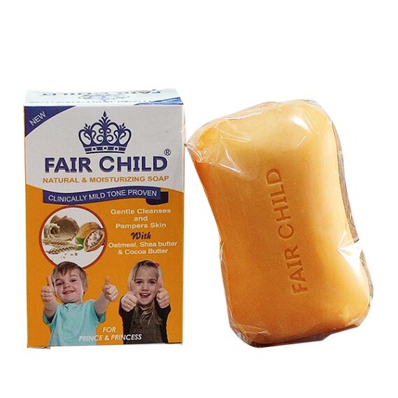 Fair Child Natural & Moisturizing Soap with Oatmeal, Shea Butter, & Cocoa Butter 150g