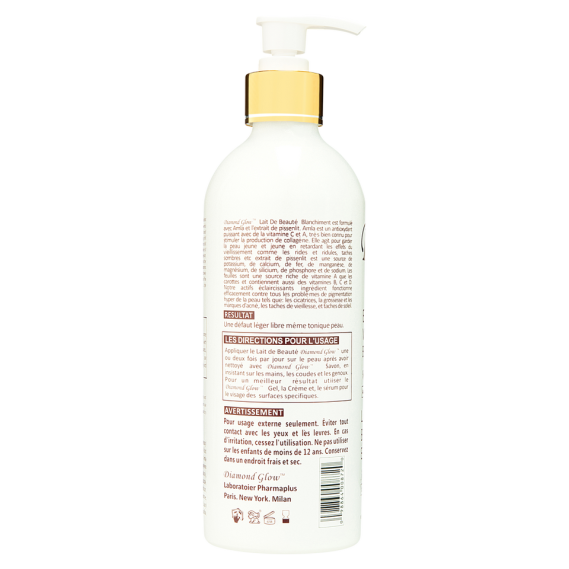 Diamond Glow Elegant Whitening Beauty Milk 500ml