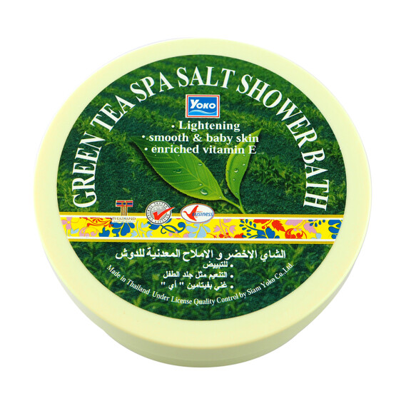YOKO GREEN TEA SPA SALT SHOWER BATH 250 g.