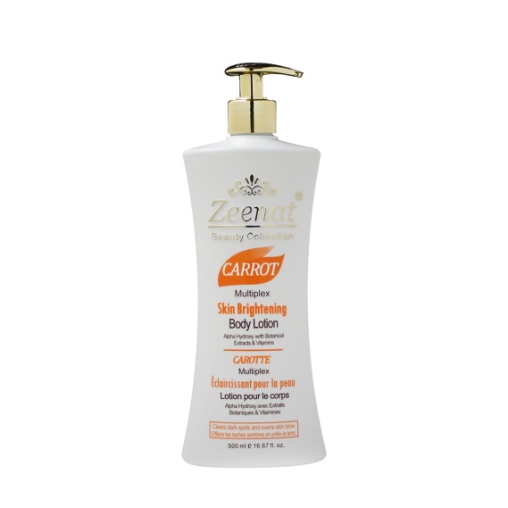 Zeenat Carrot Skin Brightening Lotion 500 ml