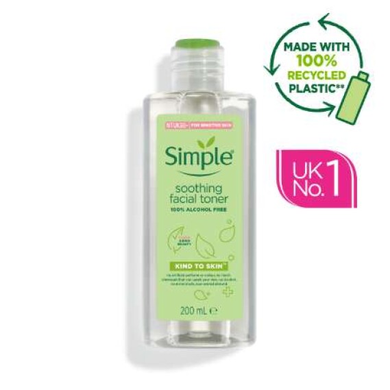 Simple Kind to Skin Soothing Facial Toner 200ml