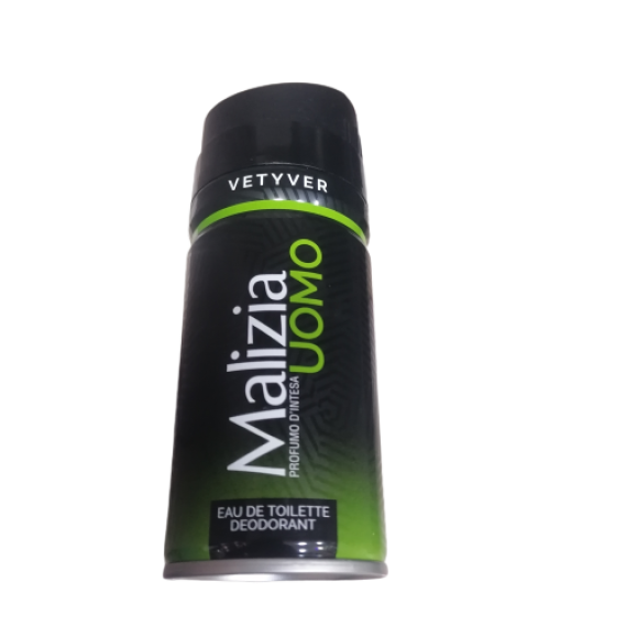 Malizia Uomo Deodorant Vetyver Spray 150ml