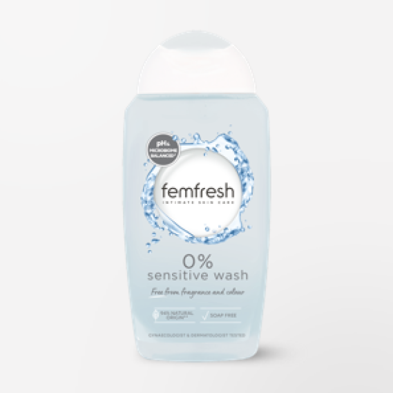 Femfresh Intimate Wash 250ml—  especially formulated for sensitive skin.