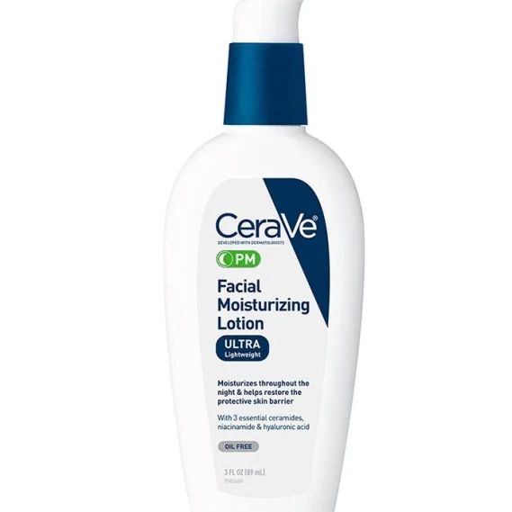 Cerave PM Facial Moisturizing Lotion LIGHTWEIGHT, OIL-FREE NIGHT CREAM