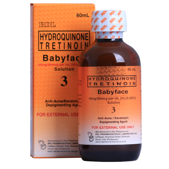 RDL Babyface Astringent Hydroquinone+Tretinoin #3 60ml