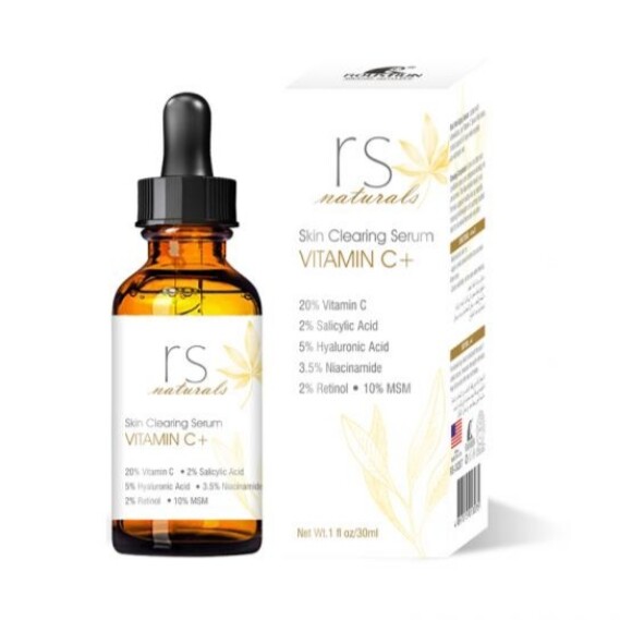 Roushun Vitamin C Serum For Face,Naturally Repair And Reduce Deep Wrinkles,Anti-Aging