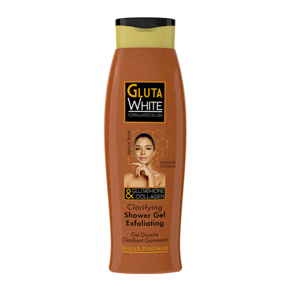 GLUTA WHITE EXFOLIATING SHOWER GEL