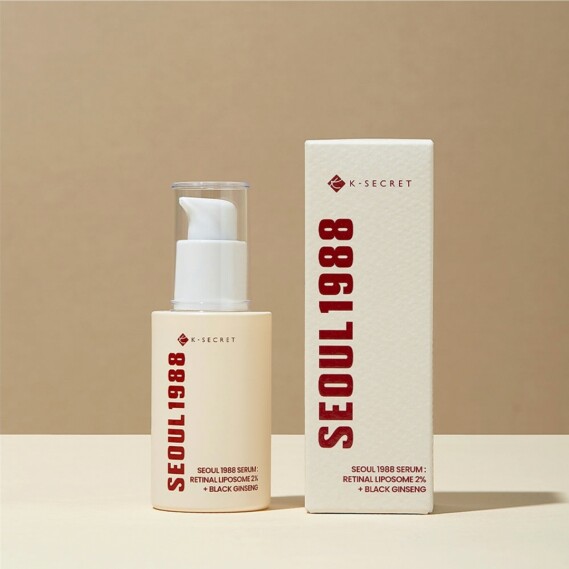 KSECRET SEOUL 1988 Serum : Retinal Liposome 2% + Black Ginseng, 30ml/1.01fl.oz