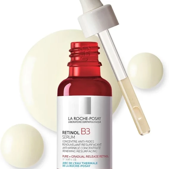 La Roche-Posay Pure Retinol Face Serum with Vitamin B3, 1.0 Fl. Oz