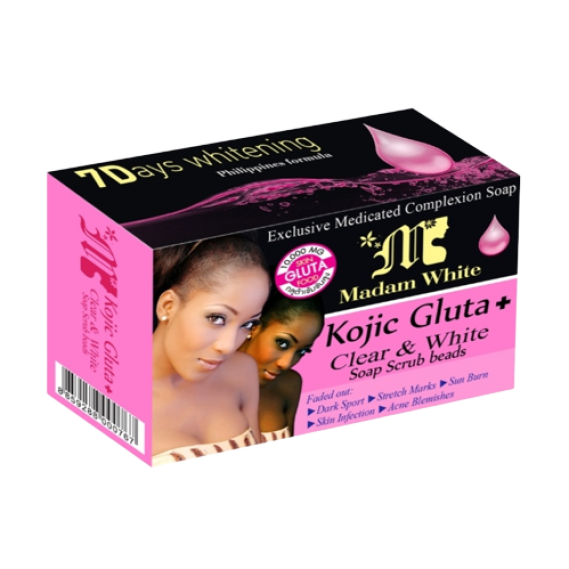 Madam White Kojic Gluta Clear & White Soap 160g