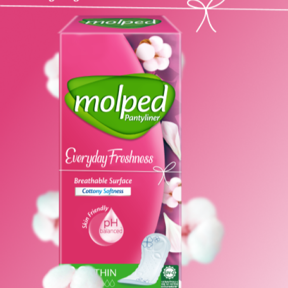 Molped Pantyliner Everyday Freshness 4pcs