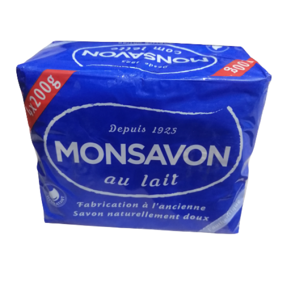 Monsavon Deodorant Soap 4x200g