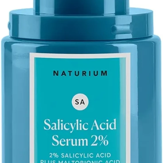 Naturium Salicylic Acid Serum 2%, Plus Maltobionic Acid, Blemish Treatment, 1.0 oz