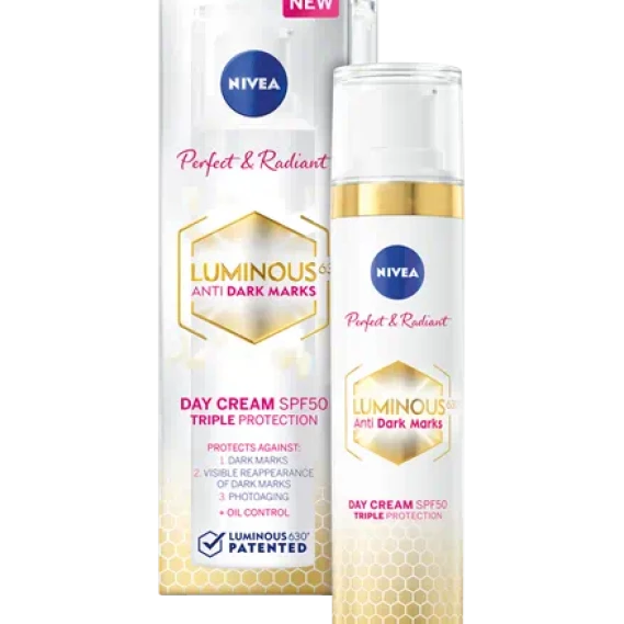 NIVEA PERFECT & RADIANT LUMINOUS630 ANTI DARK MARK DAY CREAM SPF50