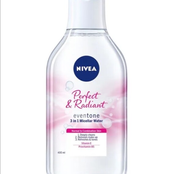 NIVEA PERFECT & RADIANT MICELLAR 3-IN-1 CLEANSING WATER 400 ml