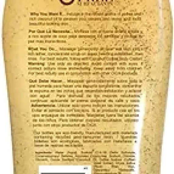 OGX Coffee Scrub and Wash, Coconut 19.5 Fl Oz