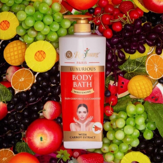 Re-young CARROT PARIS  LUXURIOUS  BODY BATH  WHITENING 1200ML