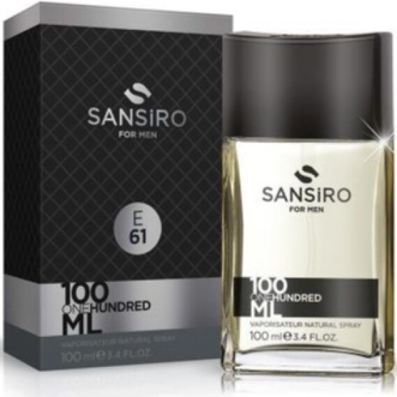SANSIRO  FOR MEN  100MIL  VAPORISATEUR NATURAL SPRAY  100ml e 3.4 FL.OZ