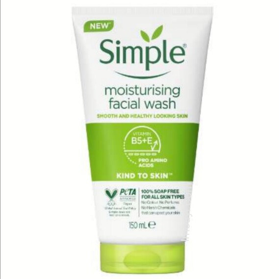 Simple Moisturising Facial Wash 150ml
