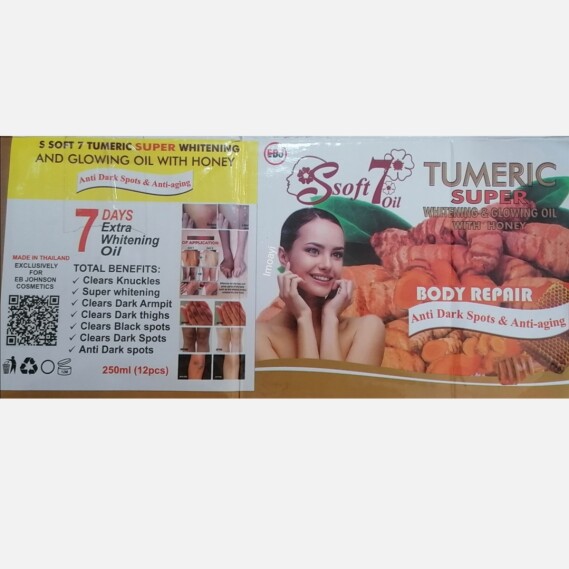 Soft7 Tumeric Oil 250ml