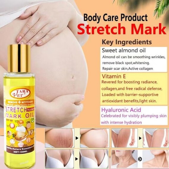 Tara Vet Stretch Mark Treatment Oil 250ml