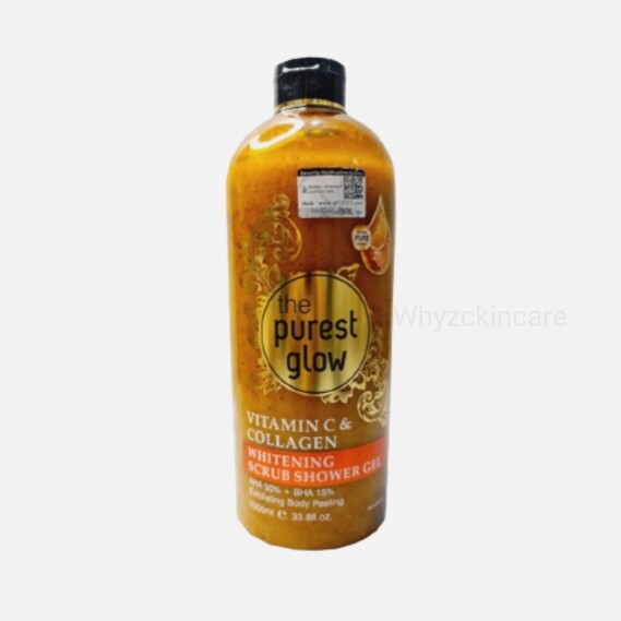 The Purest Glow Vitamin C & Collagen Whitening Scrub Shower Gel 1000ml 33.8fl.oz.
