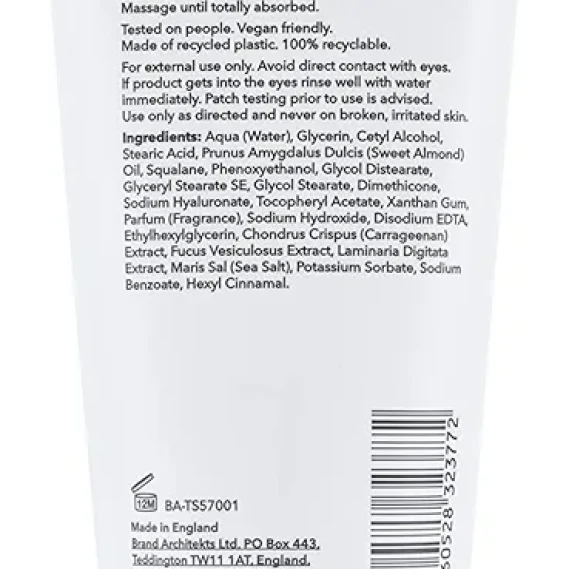 The Solution Hyaluronic Acid Hydrating Body Lotion, Moisturising & Softening Formula 200ml