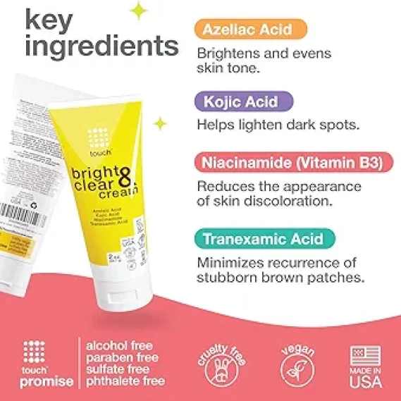 Touch Bright And Clear Cream 56.7g