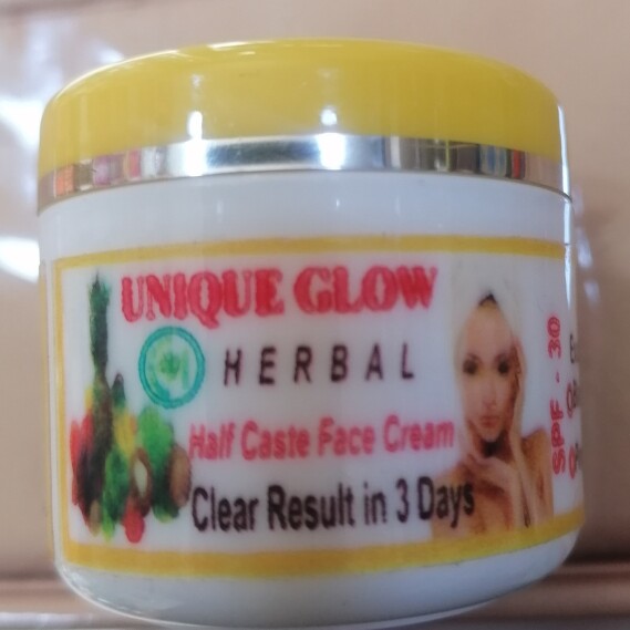 Unique Glow Herbal Halfcast Face Cream 30ml