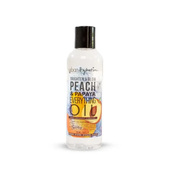Urban Hydration Brighten & Glow Peach & Papaya Everything Body Oil 200ml