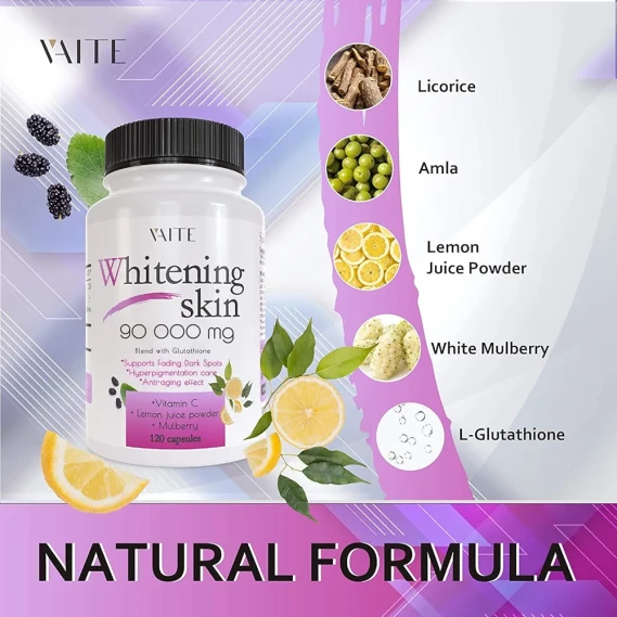 Vaite Skin Whitening Capsules 120 Capsules