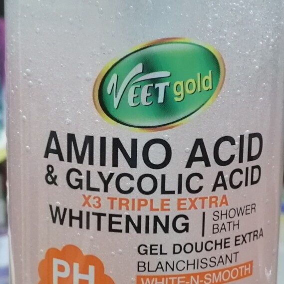 VEETgold AMINO ACID & GLYCOLIC ACID X3 TRIPLE EXTRA WHITENING SHOWER BATH 100ML
