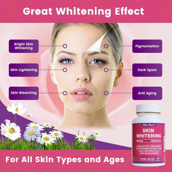WinsTown Skin Whitening Tablet (8000mg)